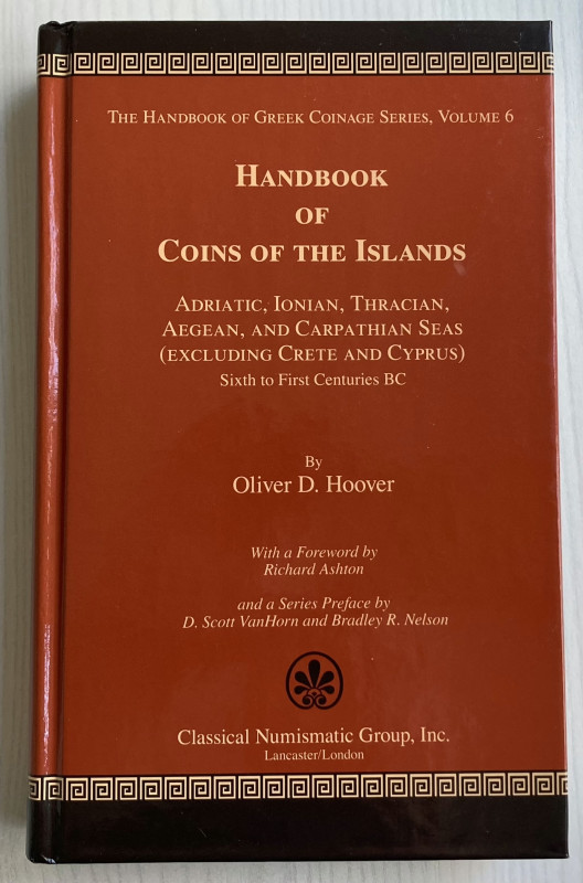 Hoover O.D. Handbook of Coins of The Islands. Adriatic, Ionian, Thracian, Aegean...