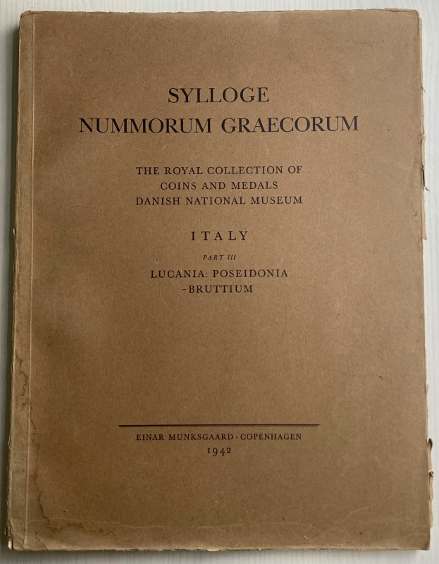 Sylloge Nummorum Graecorum The Royal collection of coins and medals Danish Natio...