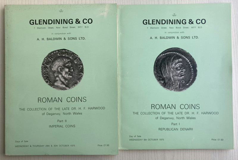 Glendining & Co. and A.H. Baldwin & Sons, Roman Coins – 2 Cataloghi. The Collect...