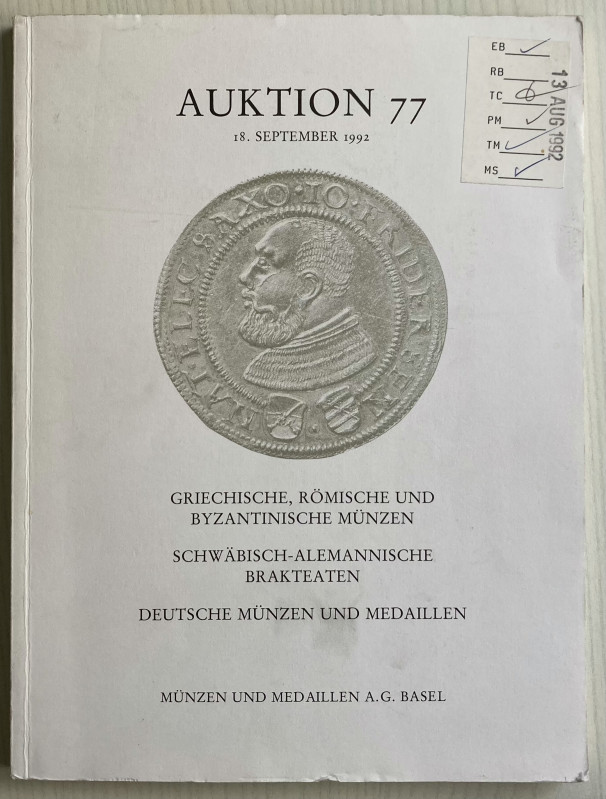 Helbing O. Auktions-Katalog 82. Münzen aller Länder, Goldmünzen. München, 22 Apr...