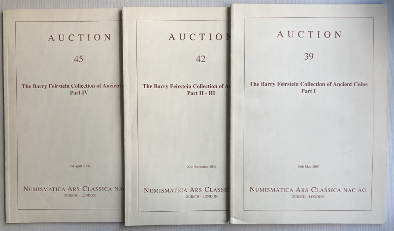 Nac Numismatica Ars Classica. Auction 42. The Barry Feirstein collection of Anci...