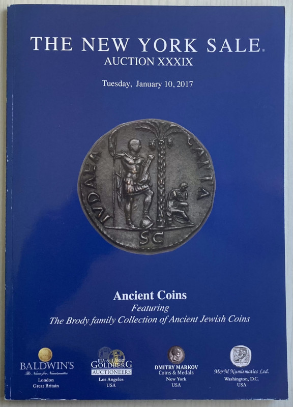 The New York Sale, Auction XXXIX Ancient Coins featuring The Brody family Collec...