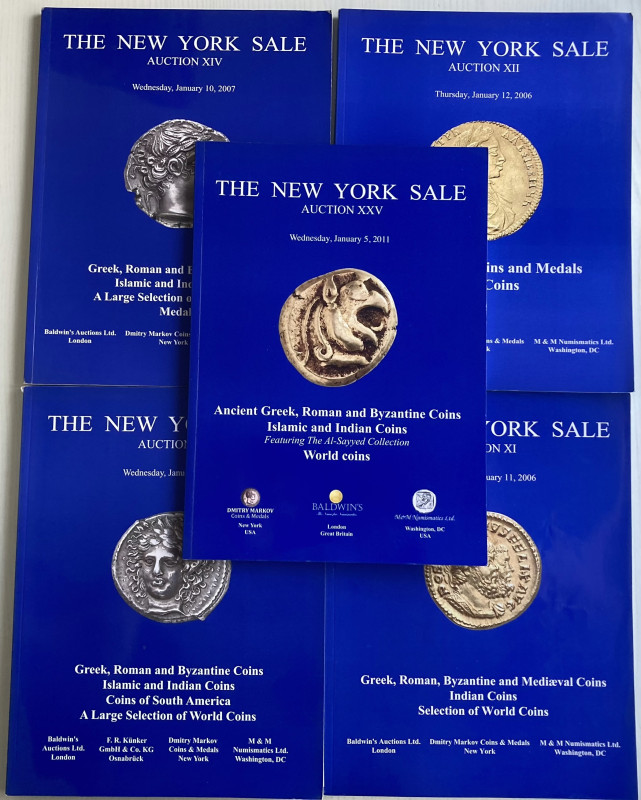 The New York Sale Lotto di 5 Cataloghi: Auction XI (11 January 2006) - Auction X...