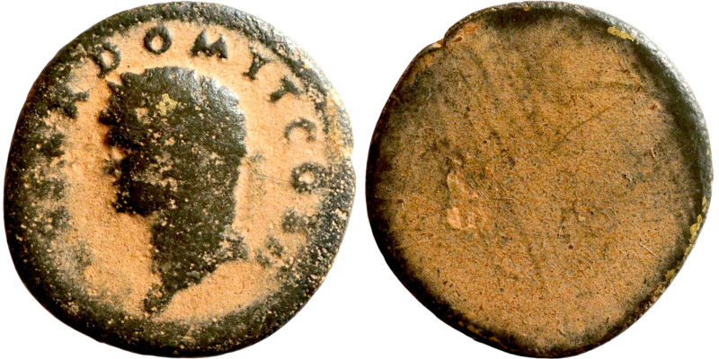 Domitian (81-96). Uncertain mint. Bronze coin

21mm 4.23g

Artificial sand p...