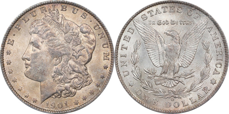 1901-O Morgan Silver Dollar. MS-64 (PCGS). CAC. OGH Generation 1.2 Rattler.
PCG...