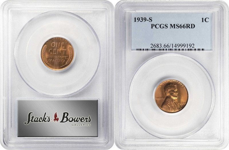 Lot of (3) Mintmarked 1930s Lincoln Cents. MS-66 RD (PCGS).
Included are: 1937-...