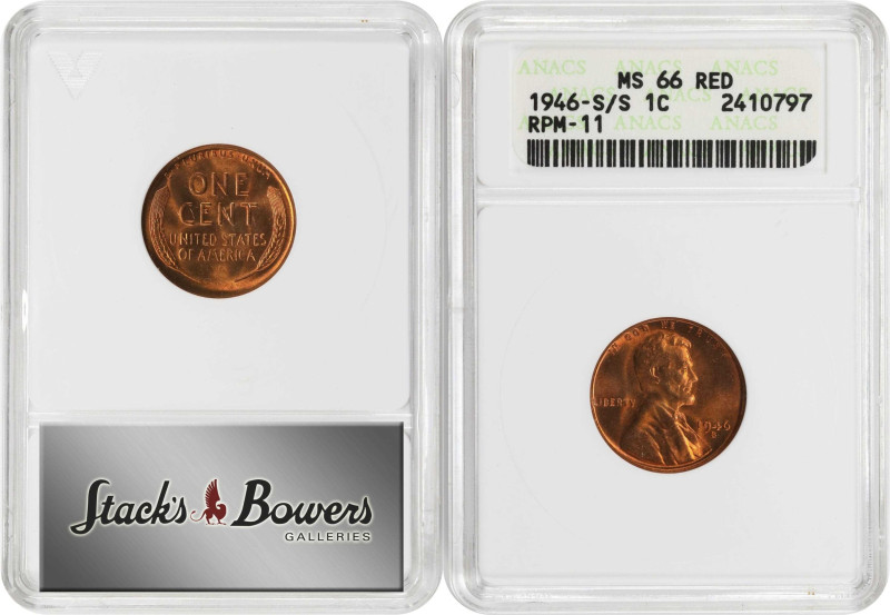 Lot of (4) 1940s Lincoln Cent Varieties. (ANACS). OH.
Included are: 1944-D/D RP...