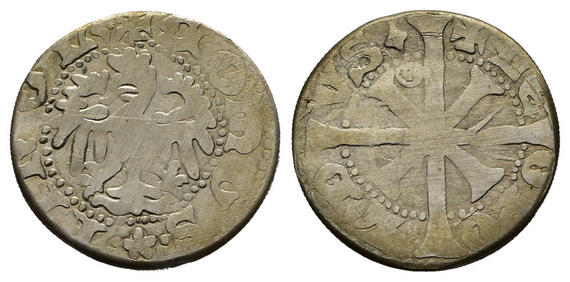 AUSTRIA. Tirolo. Leopoldo III o IV (1379-1406). Kreuzer. AR (g 1,66g). COME TIRO...