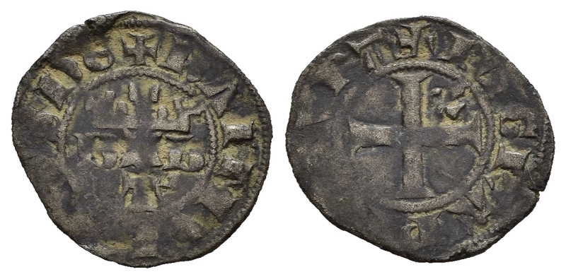 FRANCIA. Orange. Raimondo IV (1314-1340). Obolo. MI (g 0,45). RAIMVNDVS DE attor...