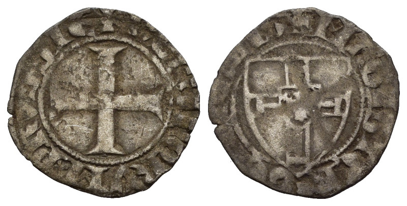 GERMANIA. Ordine Teutonico. Winrich of Kniprode (1351-1382). 1 Vierchen. AR (g 0...