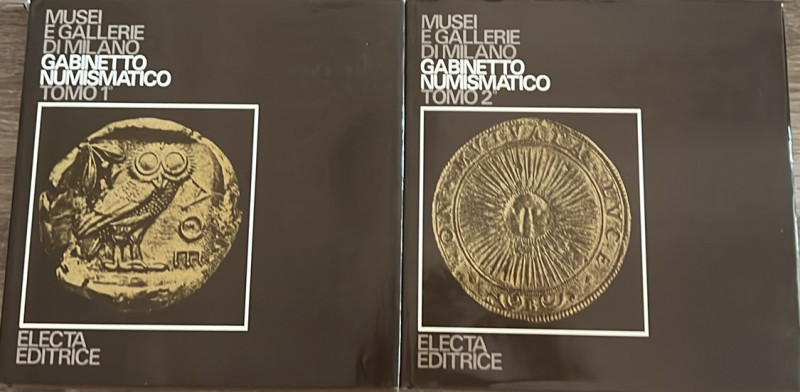 Belloni G. - Musei e Gallerie di Milano Gabinetto numismatico. 2 volumi. Milano ...