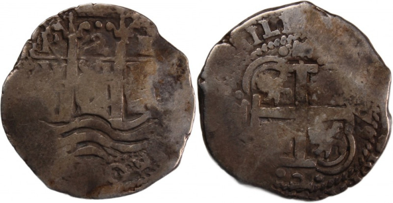 Bolivia 2 Reales 1664 E 
 Bolivia 2 Reales 1664 E Bolivia 2 Reales 1664 E Potos...
