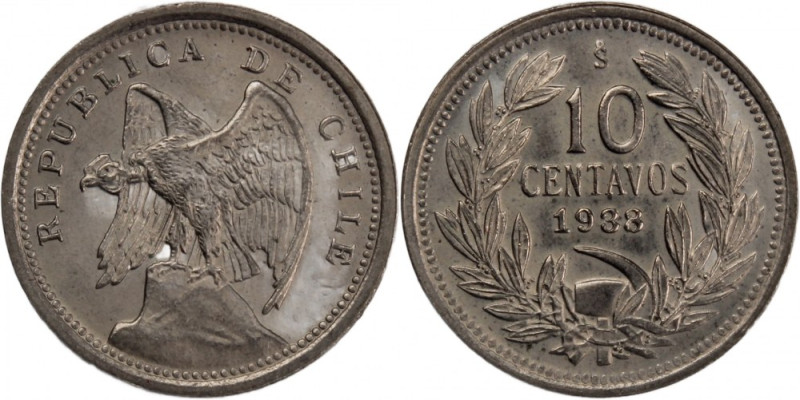 Chile 10 Centavos 1938 So 
 Chile 10 Centavos 1938 So Chile 10 Centavos 1938 So...