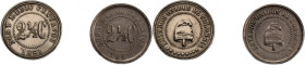 Colombia 2 1/2 Centavos 1881 (Lot of 2 Coins) 
 Colombia 2 1/2 Centavos 1881 (Lot of 2 Coins) Copper-nickel KM#179

Grade: AU-UNC