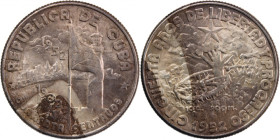 Cuba 40 Centavos 1952 
 Cuba 40 Centavos 1952 Cuba 40 Centavos 1952&nbsp;50th Anniversary of the Republic of Cuba&nbsp;Philadelphia mint Silver KM#25...
