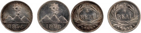 Guatemala 1/4 Real 1896/1896 (Lot of 2 Coins) 
 Guatemala 1/4 Real 1896/1896 (Lot of 2 Coins) Silver KM#162 2 coins in the Lot 
Grade: UNC
