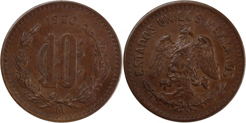 Mexico 10 Centavos 1920 Mo 
 Mexico 10 Centavos 1920 Mo Mexico 10 Centavos 1920...