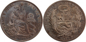 Peru 1 Sol 1916 FG 
 Peru 1 Sol 1916 FG Silver KM#196

Grade: AU