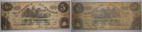 USA Alabama 5 Dollars 1864 
 USA Alabama 5 Dollars 1864 KM#S214 Rare 
Grade: VF-XF