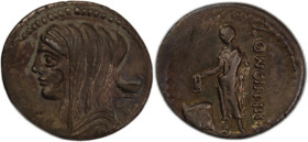 Ancient Coins Roman Empire Denarius 63 BC 
 Ancient Coins Roman Empire Denarius 63 BC Rome Roman Empire Denarius 63 BC Rome Mint Cassia: Lucius Cassi...