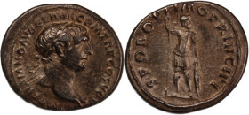 Ancient Coins Roman Empire Denarius Trajan AD 98-117 
 Ancient Coins Roman Empire Denarius Trajan AD 98-117 Denarius Trajan&nbsp;

Grade: XF