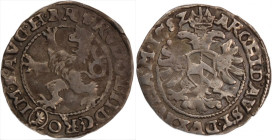 Austria 1 Weissgroshen 1582 
 Austria 1 Weissgroshen 1582 Austria Bohemia 1 Weissgroshen 1582 Rudolf II Kuttenberg Silver

Grade: VF+