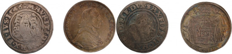 Austria 20 Kreuzer 1801 / Saxony 1/4 Thaler 1546 (Lot of 2 Coins) 
 Austria 20 ...