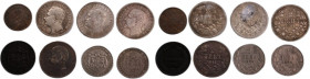 Bulgaria 2 Leva 1891-1925 / 5 Stotinki 1881 / 2 Stotinki 1912 (Lot of 8 Coins) 
 Bulgaria 2 Leva 1891-1925 / 5 Stotinki 1881 / 2 Stotinki 1912 (Lot o...