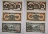 China Bank of Communications 5 Yuans 1914/1935/1941 (Lot of 3 Banknotes) 
 China Bank of Communications 5 Yuans 1914/1935/1941 (Lot of 3 Banknotes) P...