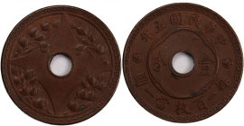 China Fen (Cent) Year 1916 
 China Fen (Cent) Year 1916 Copper KM#Y324

Grade: UNC