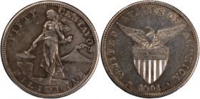 Philippines 50 Centavos 1904 S 
 Philippines 50 Centavos 1904 S Philippines 50 Centavos 1904 S San Francisco Mint Silver KM#167

Grade: XF