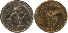 Philippines 10 Centavos 1904 S 
 Philippines 10 Centavos 1904 S Philippines 10 Centavos 1904 S San Francisco Mint Insular Government Silver KM#165
...