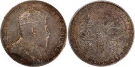 Straits Settlements 1 Dollar 1907 H 
 Straits Settlements 1 Dollar 1907 H Straits Settlements (British Colony) 1 Dollar 1907 H Heaton Mint Edward VII...
