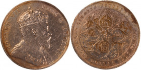 Straits Settlements 1 Dollar 1907 
 Straits Settlements 1 Dollar 1907 Edward VII Silver KM#26

Grade: XF