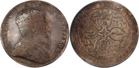 Straits Settlements 1 Dollar 1908 
 Straits Settlements 1 Dollar 1908 Silver KM#26 Edward VII

Grade: XF