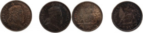 Ethiopia 1/8 Birr 1894 (EE1887) & 1/8 Birr 1894 (EE1887) (Lot of 2 Coins) 
 Ethiopia 1/8 Birr 1894 (EE1887) & 1/8 Birr 1894 (EE1887) (Lot of 2 Coins)...