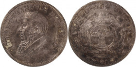 South Africa 5 Shillings 1892 
 South Africa 5 Shillings 1892 South African Republic (South Africa (pre-Union)) 5 Shillings 1892 Berlin Mint South Af...