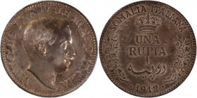 Somaliland Italian 1 Rupia 1912 R 
 Somaliland Italian 1 Rupia 1912 R Italian Somaliland 1 Rupia 1912 R Rome Mint Victor Emmanuel III Silver KM#6

...