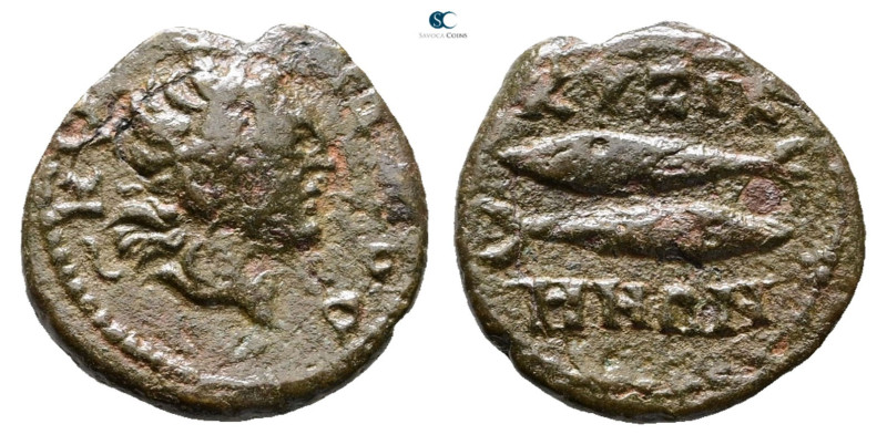 Mysia. Kyzikos. Pseudo-autonomous issue AD 192-217. 
Bronze Æ

17 mm, 2,64 g...