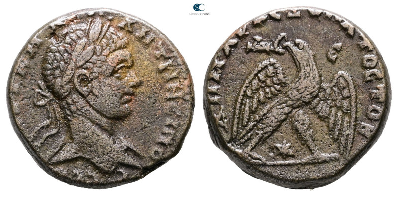 Seleucis and Pieria. Antioch. Elagabal AD 218-222. 
Billon-Tetradrachm

24 mm...