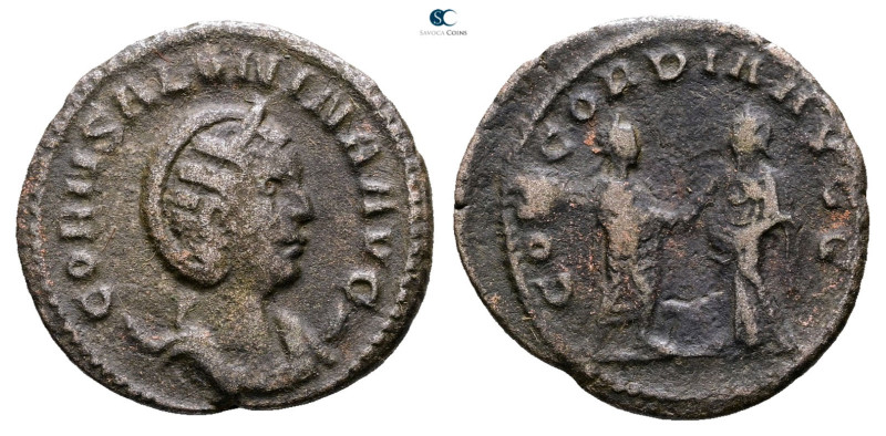 Salonina AD 254-268. Samosata or Antioch
Billon Antoninianus

21 mm, 3,42 g
...