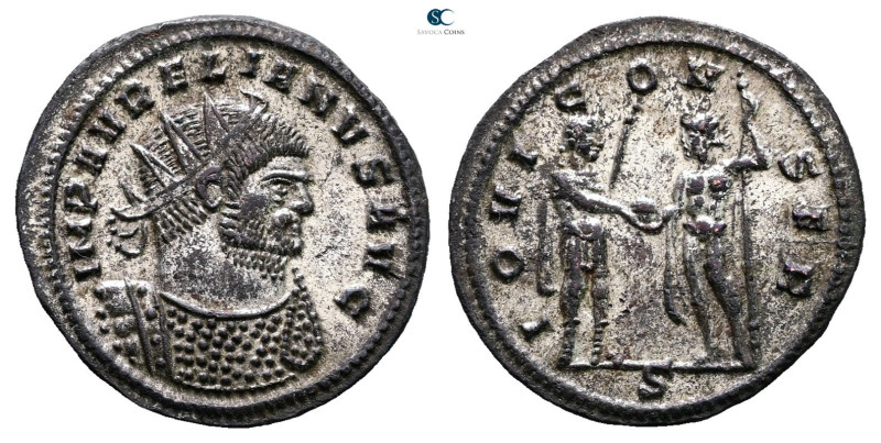 Aurelian AD 270-275. Serdica
Antoninianus Æ silvered

23 mm, 3,65 g



Ne...