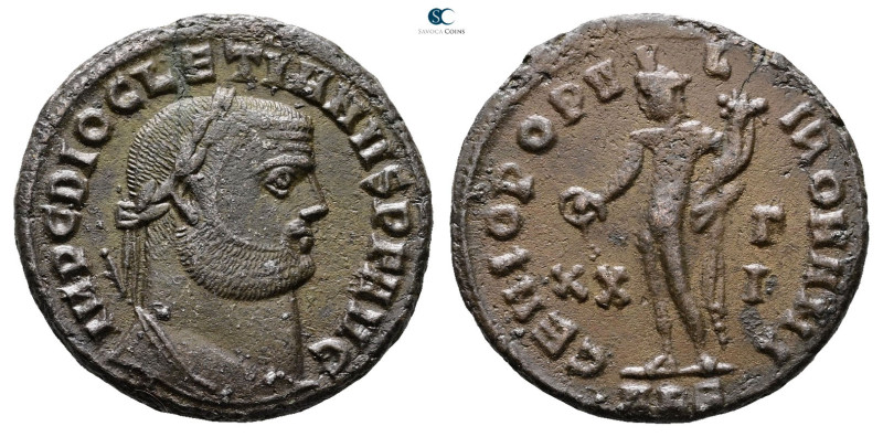 Diocletian AD 284-305. Alexandria
Follis Æ

26 mm, 9,03 g



Very Fine