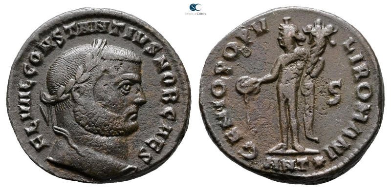 Constantius I Chlorus, as Caesar AD 293-305. Antioch
Follis Æ

26 mm, 8,91 g...