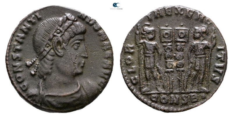 Constantine I the Great AD 306-337. Constantinople
Follis Æ

17 mm, 2,49 g
...