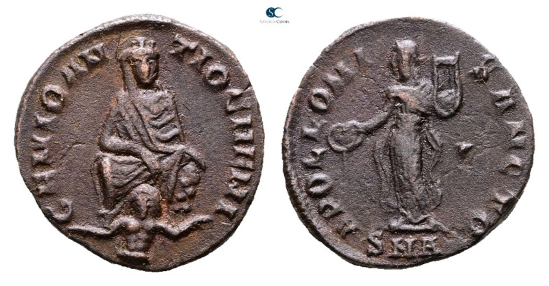 Time of Maximinus II AD 310-313. Antioch
Follis Æ

15 mm, 1,48 g



Very ...