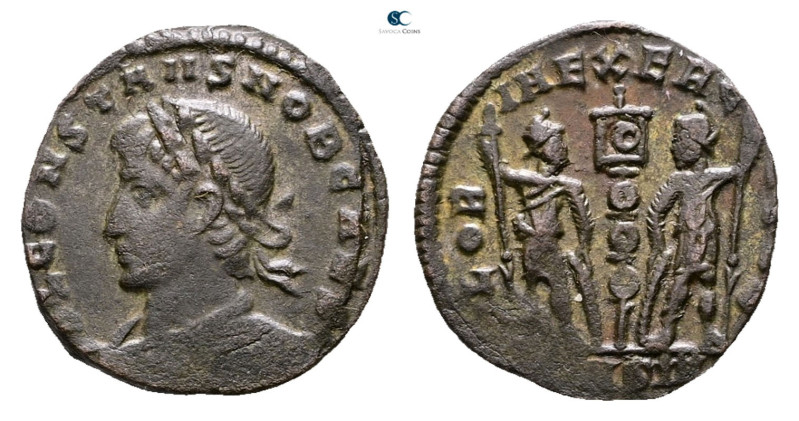 Constans, as Caesar AD 333-337. Constantinople
Follis Æ

15 mm, 1,25 g


...