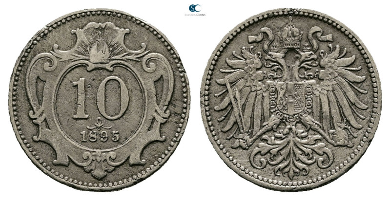 Austria. Wien (Vienna). Franz Joseph AD 1848-1916. 
10 Heller

18 mm, 2,89 g...