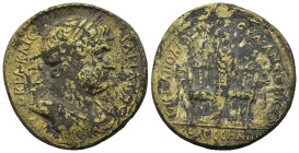 PHRYGIA. Colossae. Hadrian (AD 117-138)
AE Bronze (30,1mm 15,7g)
Obv: ΑΔΡΙΑΝΟϹ ΑΥΤΟΚΡΑ ΚΑΙϹΑΡ. Laureate and cuirassed bust of Hadrian, right, with p...