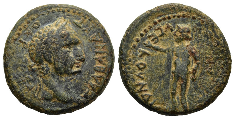 PHRYGIA. Cotiaeum. Galba (AD 68-69).
AE Bronze (19,5mm 4,5g)
Obv: ΓΑΛΒΑΝ ΑΥΤΟΚ...